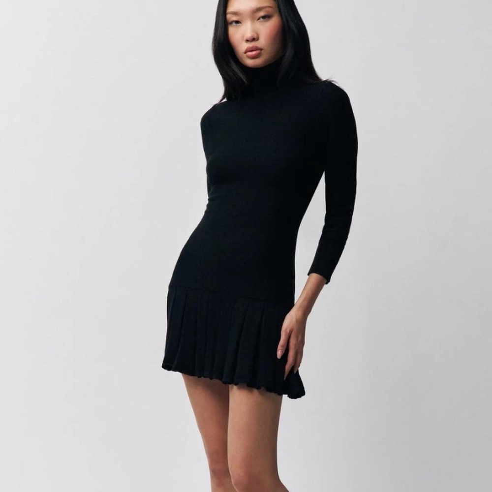 Danielle Guizio Black Mini Dress